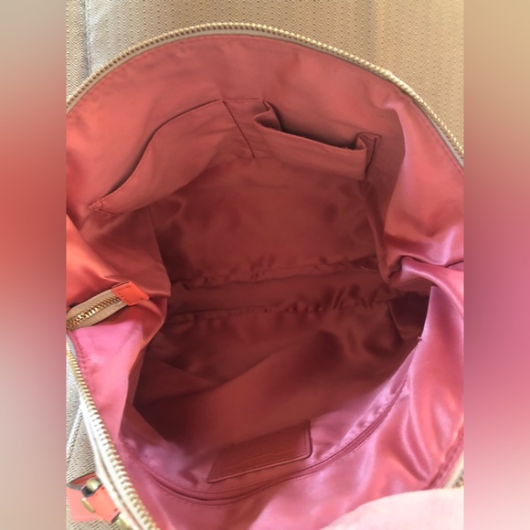 Coach Ashley Dotted OP Art North South Satchel - Picture 12 of 15